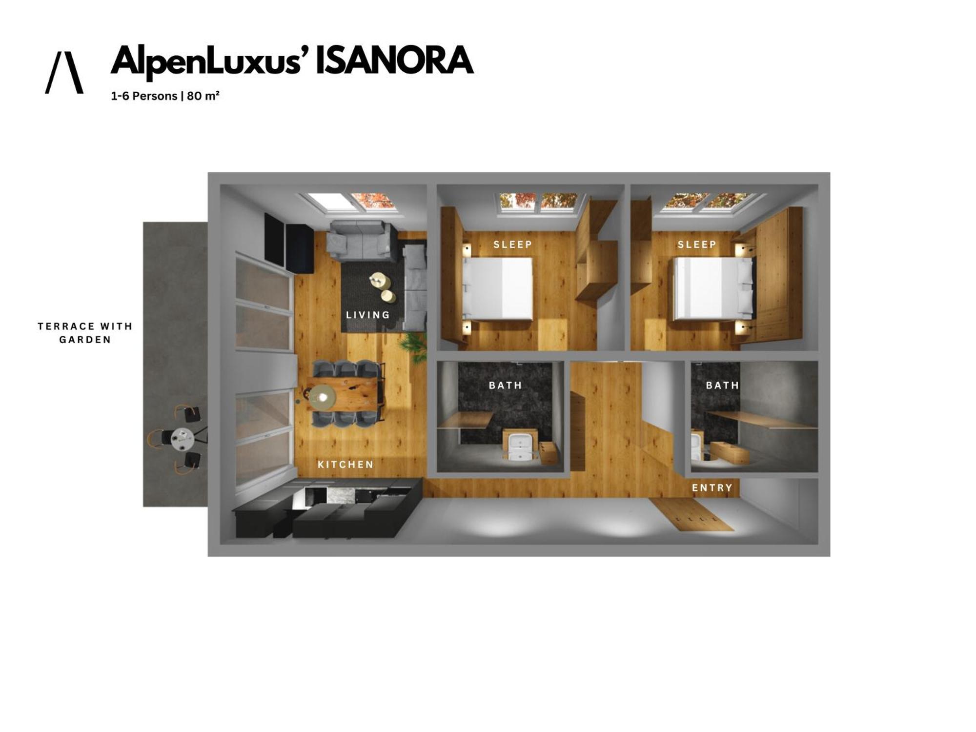Isanora - Garden & Private Whirlpool By Alpenluxus Appartements Fügen Εξωτερικό φωτογραφία