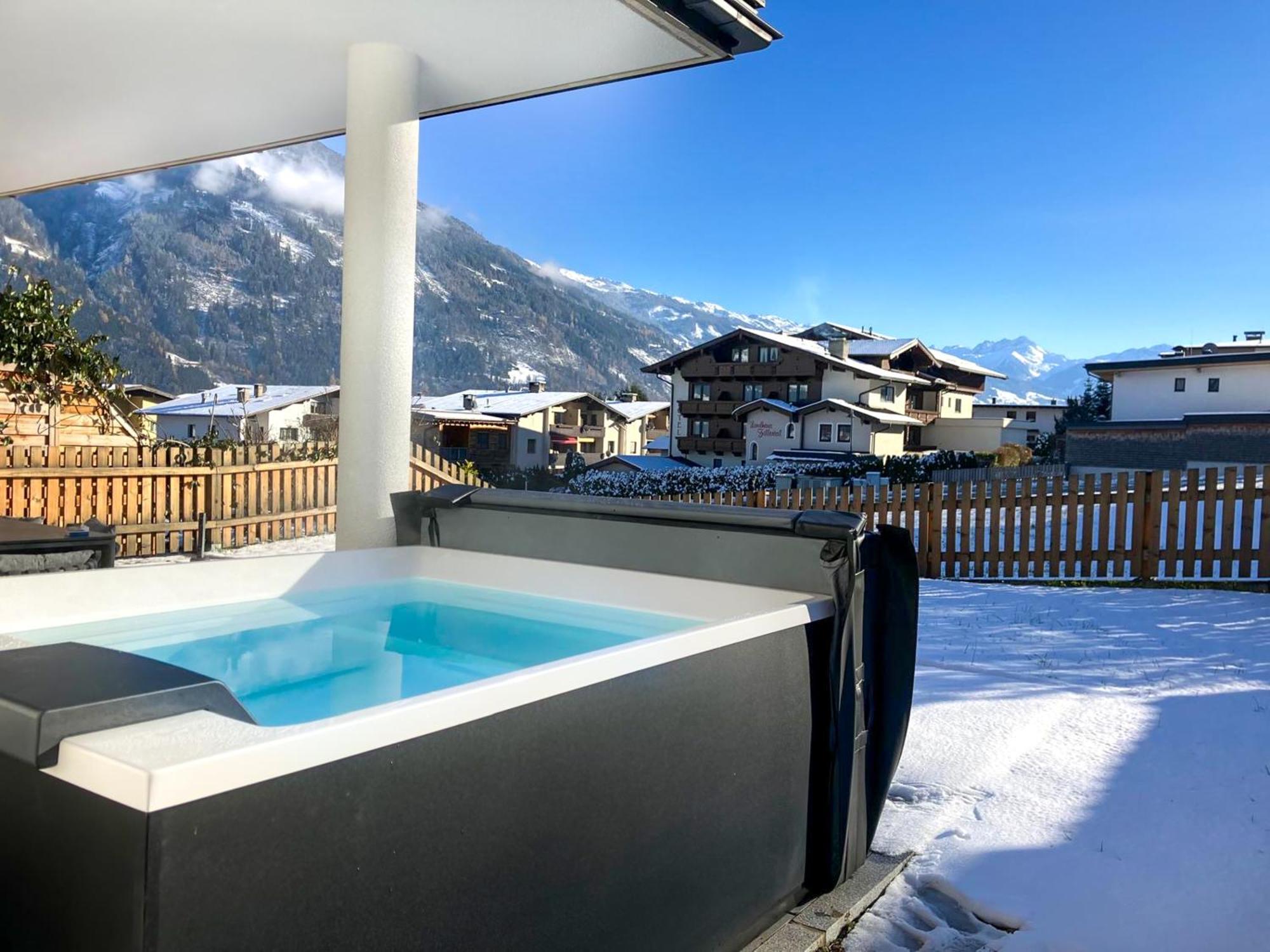 Isanora - Garden & Private Whirlpool By Alpenluxus Appartements Fügen Εξωτερικό φωτογραφία