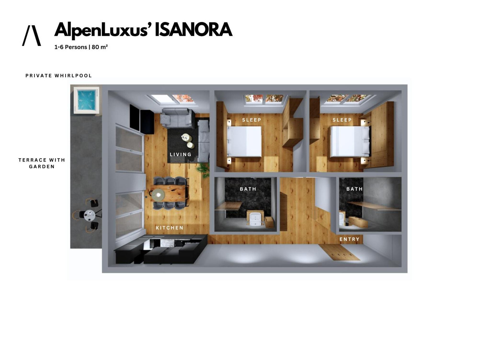 Isanora - Garden & Private Whirlpool By Alpenluxus Appartements Fügen Εξωτερικό φωτογραφία